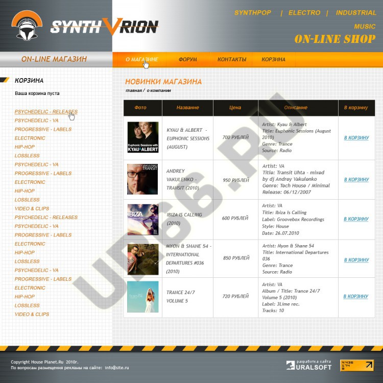    "SynthVrion", synthvrion.ru, 2010  - UR66.RU, 
